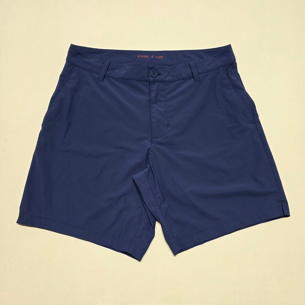 Rhone Commuter Mens 30 Navy Stretch Hybrid/Active Performance Above Knee Shorts